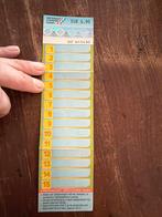 Oude ongebruikte stippenkaart voor de verzamelaar, Eén persoon, Algemeen kaartje