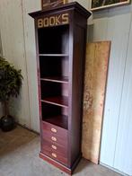 Klassieke BOOKS boekenkast afm. 60x45cm en 212cm hoog.  , Huis en Inrichting, Kasten | Boekenkasten, Ophalen of Verzenden, Zo goed als nieuw