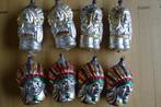 8 Indianenkoppen( 2 modellen), Ophalen of Verzenden, Gebruikt