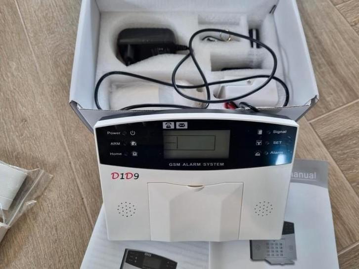 D1D9 Draadloos Huisalarm - Compleet Systeem GSM, Doe-het-zelf en Verbouw, Alarmsystemen, Nieuw, Compleet systeem, Beweging, Draadloos