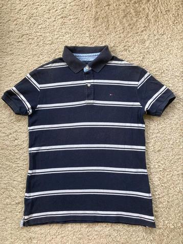 Poloshirt gestreept Tommy Hilfiger Maat 14 beschikbaar voor biedingen