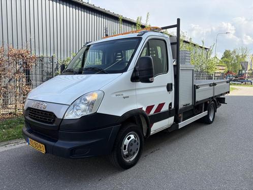 Iveco 50C14G / OPEN LAADBAK / HIAB 008T KRAAN / CNG / 63dkm!, Auto's, Bestelauto's, Particulier, Te koop, Iveco, CNG (Aardgas)