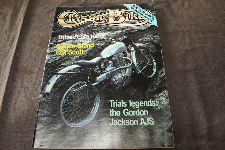 Classic Bike jan 1981 Scott BMW R65 BSA B31 Guzzi super alce, Boeken, Motoren, Gelezen, Ophalen of Verzenden