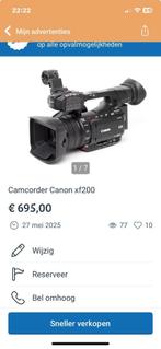 Cannon xf200, Ophalen, Gebruikt