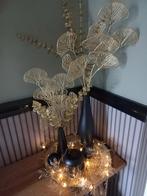 Vazen decoratie, Huis en Inrichting, Woonaccessoires | Vazen, Overige materialen, Zwart, Ophalen of Verzenden, Zo goed als nieuw