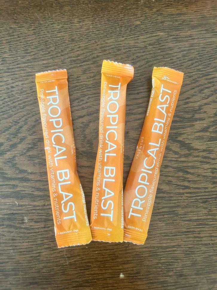 Valentus Tropical Blast, 4 weken, Sieraden, Tassen en Uiterlijk, Uiterlijk | Dieet en Afvallen, Nieuw, Drank, Ophalen of Verzenden