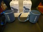 Sony SRS-XB13 Draadloze Speaker - Blauw twee stuks, Audio, Tv en Foto, Luidsprekers, Ophalen, Zo goed als nieuw, Minder dan 60 watt