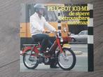 Peugeot 103 ML Automaat brommer folder, Ophalen of Verzenden, Zo goed als nieuw