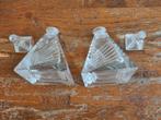 Glazen olie en azijn stel, Glas of Glazen, Ophalen of Verzenden, Overige stijlen, Glas