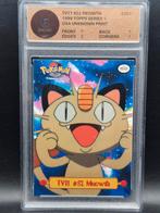 Meowth tv11 1999 topps #52 woetoe grading 6, Verzenden, Zo goed als nieuw, Losse kaart