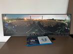 Coldplay UNIEK aluminium 90x30cm Maliveld 2012 + 2 blu-rays, Ophalen of Verzenden, Gebruikt, Poster, Artwork of Schilderij