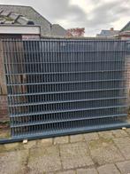 30m Dubbelstaafmat Hekwerk 1.8m Grijs Compleet, Ophalen, Nieuw, IJzer, Dubbelstaafmat hekwerk