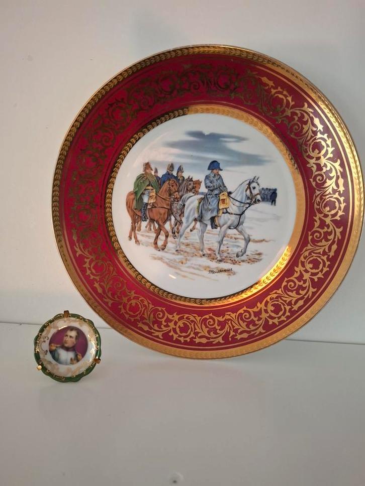 Napoleon Bord en Miniatuur, Antiek en Kunst, Antiek | Wandborden en Tegels, Ophalen of Verzenden