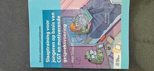 Slaaptraining voor jongeren op basis van CGT en motiverende, Boeken, Psychologie, Zo goed als nieuw, Ophalen of Verzenden