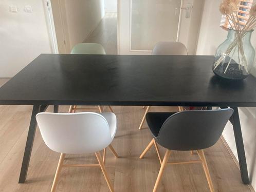 Seth eettafel merk Zuiver, Huis en Inrichting, Tafels | Eettafels, Zo goed als nieuw, 50 tot 100 cm, 150 tot 200 cm, Vier personen