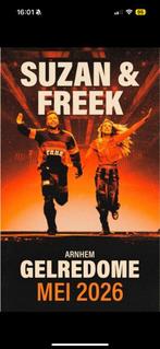 3x staanplaats Suzan & Freek zatedag 23 mei 20.30, Tickets en Kaartjes, Concerten | Overige, Mei
