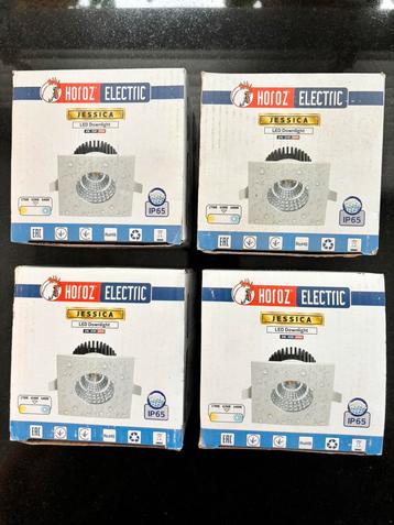 LED-downlights van Horoz Electric, model Jessica 4 stuks beschikbaar voor biedingen