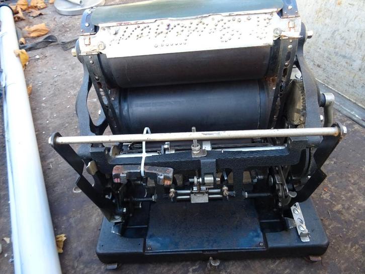 Vintage,Gestetner 26 duplicator,stencilmachine,decoratie, Antiek en Kunst, Antiek | Gereedschap en Instrumenten, Ophalen