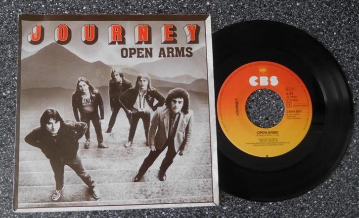 Journey - open arms (vanaf € 2,00), Cd's en Dvd's, Vinyl Singles, Zo goed als nieuw, Pop, Ophalen of Verzenden