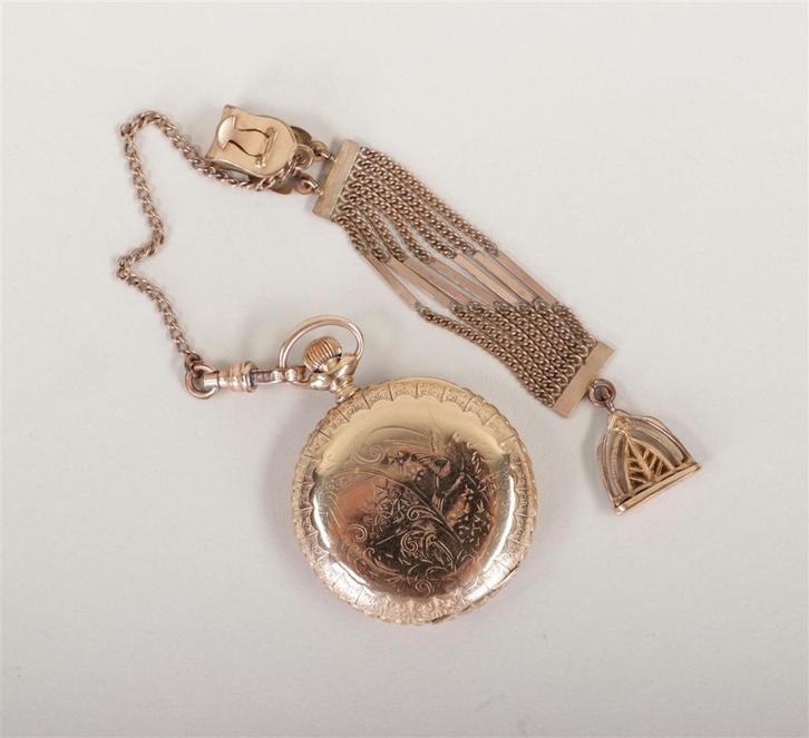 Elgin zakhorloge, Antiek en Kunst, Antiek | Klokken, Ophalen of Verzenden