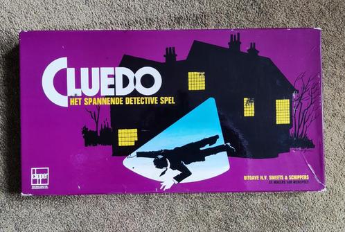 Gluedo, het spannende detective spel, Clipper, Hobby en Vrije tijd, Gezelschapsspellen | Bordspellen, Gebruikt, Een of twee spelers