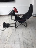 Ferrari stuur met pedalen voor Xbox ZONDER de playseat, Ophalen, Zo goed als nieuw, Stuurtje of Sportattribuut, Xbox Original