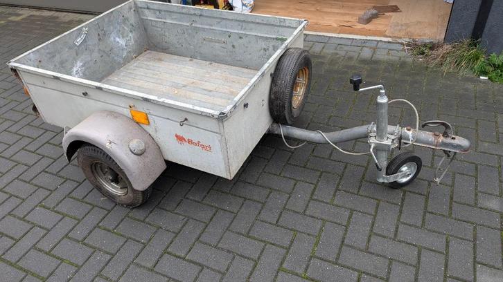 prima aanhanger compleet met disselslot +res.wiel + neuswiel, Auto diversen, Aanhangers en Bagagewagens, Gebruikt, Ophalen