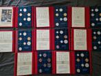 Proof gulden sets 1995 t/m 1988 8 stuks, Ophalen of Verzenden, Nederland