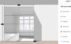 IKEA PAX kledingkast 200x58x236 twee spiegel schuifdueren, Gebruikt, 200 cm of meer, Ophalen of Verzenden, 200 cm of meer