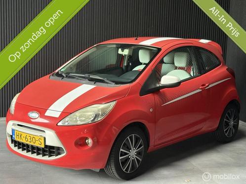 Ford Ka 1.2 Titanium|PARKEERSENSOR|STOELVERWARMING|AIRCO|, Auto's, Ford, Bedrijf, Te koop, Ka, ABS, Airbags, Airconditioning, Alarm