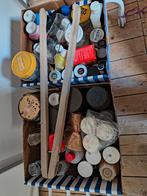 Verf voor wol, Ophalen, Gebruikt