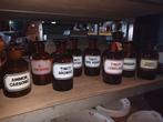 Glazen Apothekersfles , apothekerspot , medicijnflessen, Pot, Bus of Blik, Ophalen of Verzenden, Nvt, Nvt