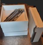 4 lades en softclose geleiders, Huis en Inrichting, Kasten | Ladekasten, Ophalen, 50 tot 100 cm, 3 of 4 laden, Minder dan 100 cm