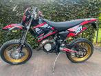 CPI sm50 supermoto, Ophalen, 6 versnellingen, Maximaal 45 km/u, 49 cc