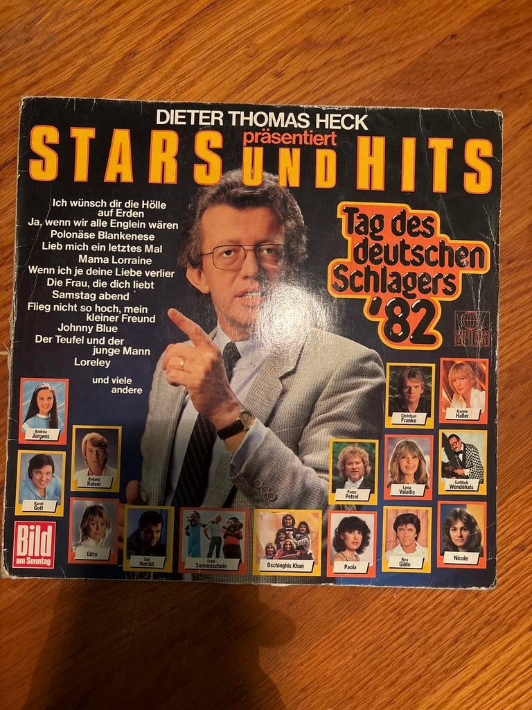 Dieter Thomas Heck - Stars und Hits '82 LP, Ophalen of Verzenden, Zo goed als nieuw, 12 inch