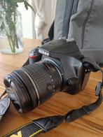 Nikon D3500 met Nikon DX lens Nikkor 18-55mm, tas en extra's, Ophalen of Verzenden, Zo goed als nieuw, Nikon, 8 keer of meer