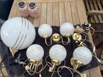 Hollywood regency stijl hanglamp en wandlapen vintage, Antiek en Kunst, Ophalen