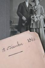 Oude Franse notariële akte uit 1865 met CdV foto 'PiFrance', Antiek en Kunst, Ophalen of Verzenden
