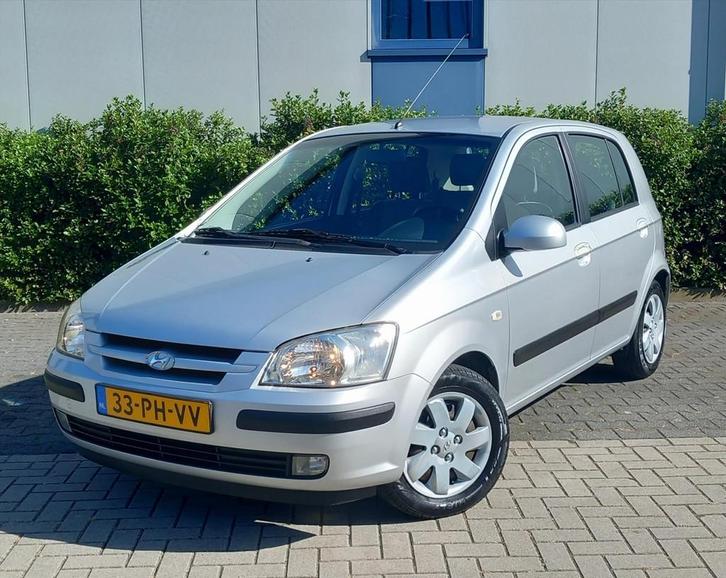 HYUNDAI Getz 1.6 5DRS GLS SOUD Airco Trekhaak, Auto's, Hyundai, Bedrijf, Te koop, Getz, Airbags, Airconditioning, Centrale vergrendeling