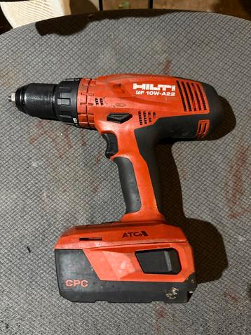 Hilti SF 10W-22 Boor-/Schroefmachine beschikbaar voor biedingen