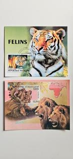 Postzegels katachtigen / roofdieren, Postzegels en Munten, Verzenden, Overige thema's