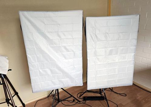 Bresser BR-2246B Daglichtset 2250W, Audio, Tv en Foto, Fotografie | Fotostudio en Toebehoren, Zo goed als nieuw, Lamp of Flitsset
