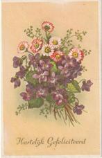 BLOEM BLOEMEN JAREN 50 ZEER MOOIE OUDE KAART KH986, Verzamelen, Ansichtkaarten | Themakaarten, Ophalen of Verzenden, 1940 tot 1960