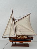 Miniatuur zeilboot 37 cm, Ophalen of Verzenden, Zo goed als nieuw