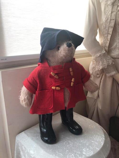 Handgemaakt  Bear Paddington uit  1972 - Gabrielle designs, Verzamelen, Beren en Cherished Teddies, Gebruikt, Stoffen beer, Overige merken