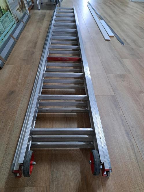 Altrex Reformladder AL Round 3x12-treeds en Stabilisatiebalk, Doe-het-zelf en Verbouw, Ladders en Trappen, Zo goed als nieuw, Ladder