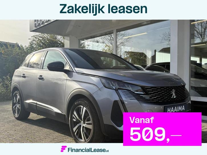 Peugeot 3008 1.6 HYbrid 180 Allure Pack Business | Navigatie, Auto's, Peugeot, Bedrijf, Lease, Financial lease, ABS, Achteruitrijcamera