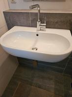 2 Wastafels Catalano met Grohe kraan en sifon, Ophalen, Gebruikt, Chroom, Wastafel