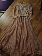 Elegante Roze Galajurk met Kant, Maat 38/40 (M), Galajurk, Ophalen of Verzenden, Zo goed als nieuw