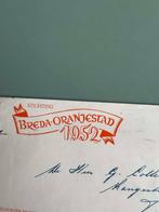 briefomslag Breda oranjestad 1952, Verzamelen, Retro, Ophalen of Verzenden, Overige typen